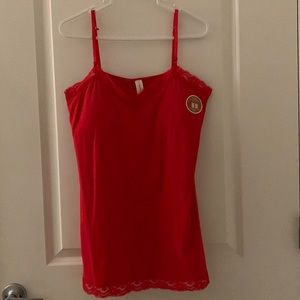 No Boundaries Red Camisole Tank Top XXL